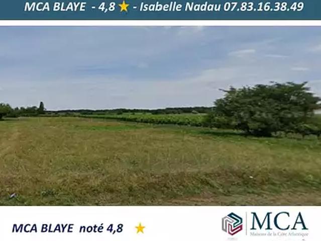 Terrain vente à Blaye, Cartelègue