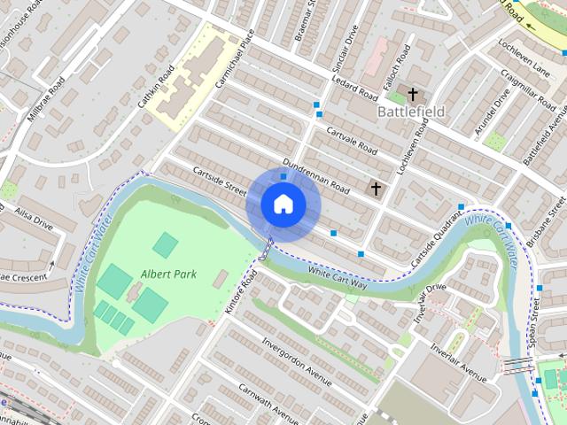 Apartment for rent in Battlefield, Scotland