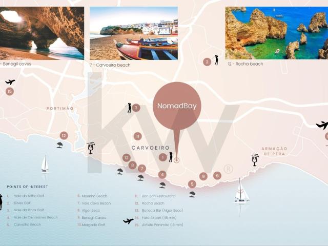 Apartamento venda em Carvoeiro, Faro