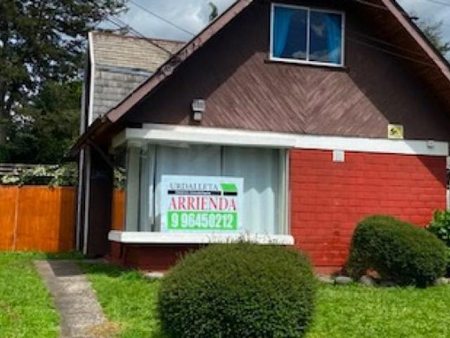 Casa en arriendo en San Carlos, Vilcún