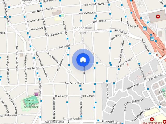Casa aluguel em Santo André, Belo Horizonte