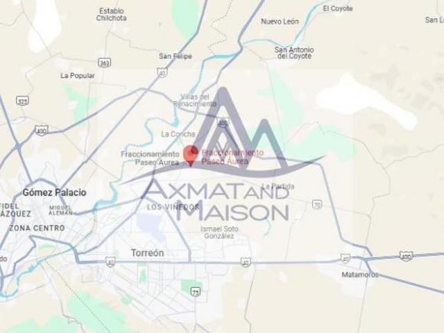 CASA A LA VENTA EN FRCC. PASEO ÁUREA RESIDENCIAL SENDEROS TORREÓN COAHUILA