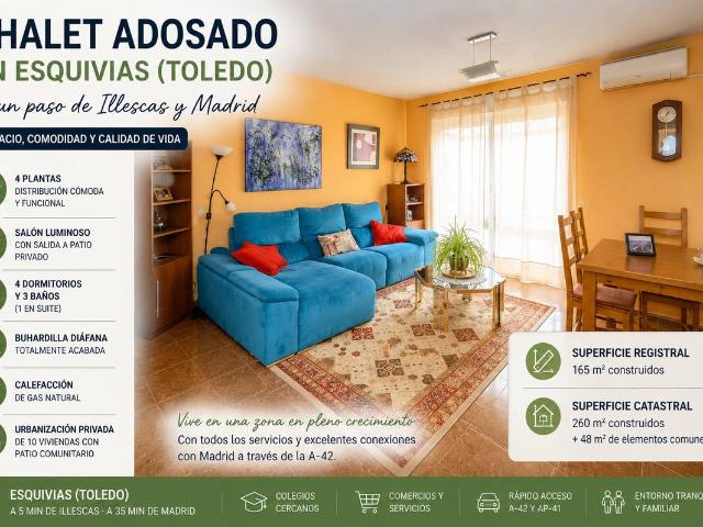 Chalet en venta en Esquivias, Castilla-La Mancha
