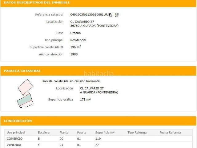 Chalet en venta en A Guarda, O Baixo Miño