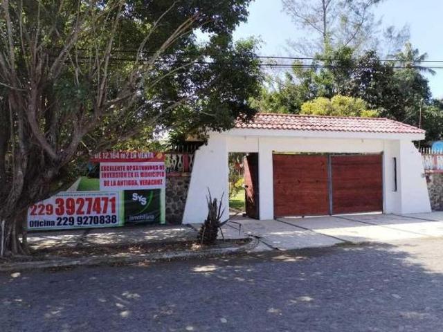 Casa campestre de 12,164 m2 en venta La Antigua. VERACRUZ, VERACRUZ