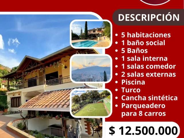 Casa en arriendo en Antioquia, Valle de Aburrá