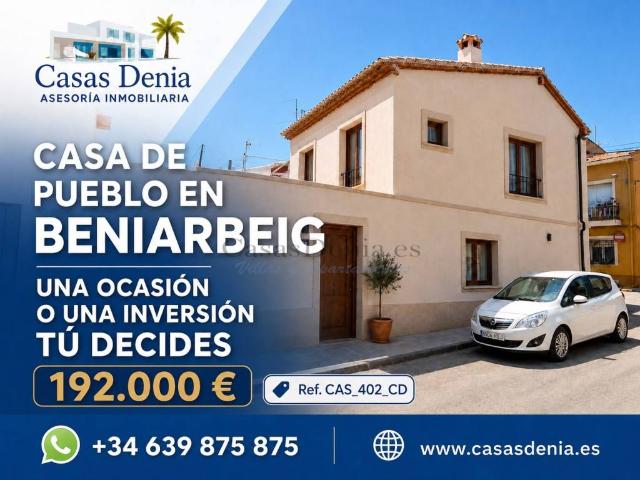 Chalet en venta en la Marina Alta, Valencia
