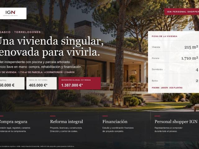 Chalet en venta en Los Bomberos, Torrelodones
