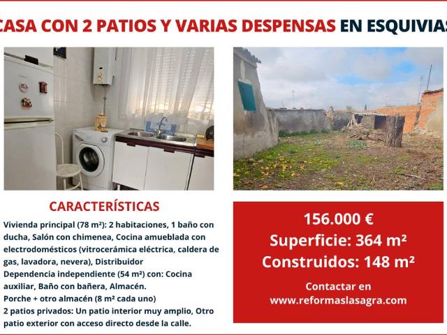 Chalet en venta en Esquivias, Toledo