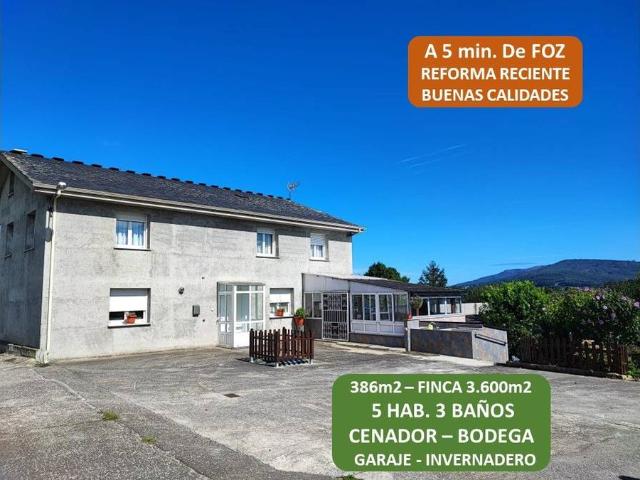 Villa en venta en Foz, O Castro