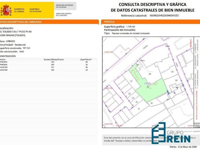 Chalet en venta en Magán, Castilla-La Mancha