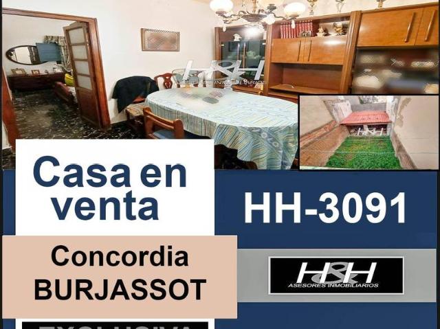 Chalet en venta en Burjassot