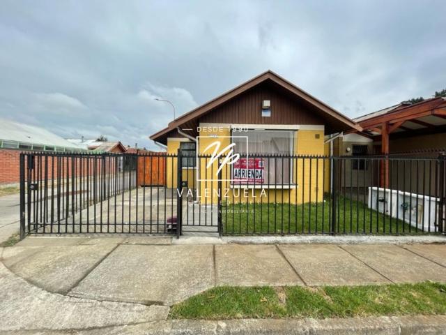Casa en arriendo en San Carlos, Vilcún