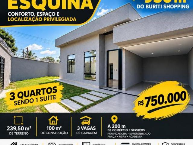 Casa venda em Cidade Satélite São Luiz, Aparecida de Goiânia