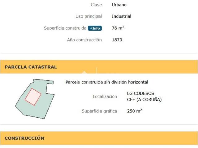 Casa en venta en Fisterra, Galicia