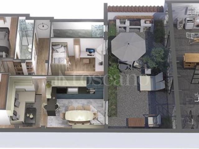 Casa in vendita a Centro Direzionale, Prato