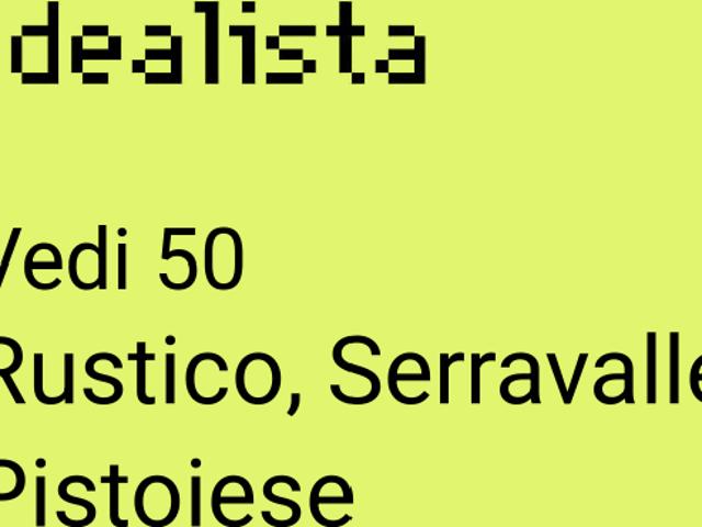 Rustico in vendita a Stazione Masotti, Serravalle Pistoiese
