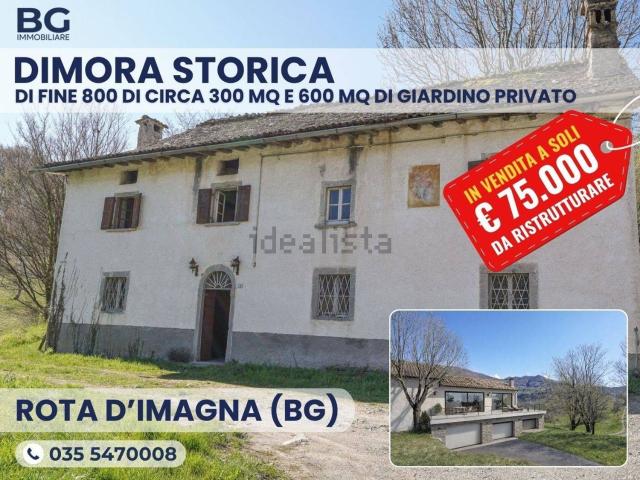 Rustico in vendita a Rota D'imagna, Lombardia