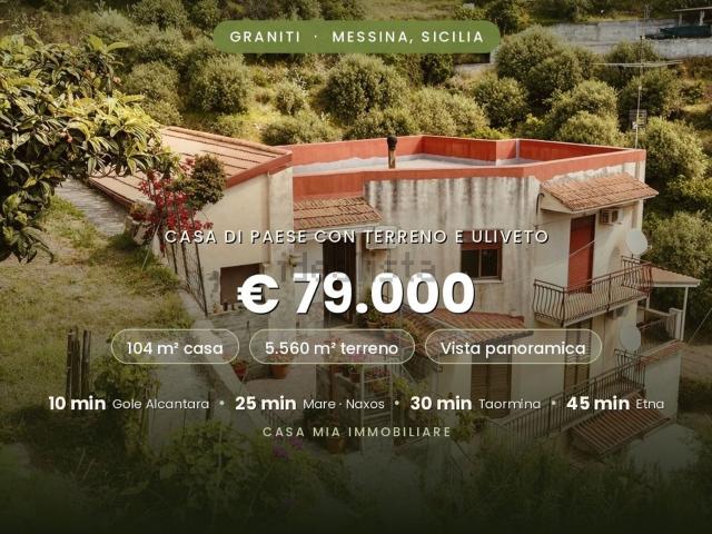 Rustico in vendita a Graniti, Sicilia