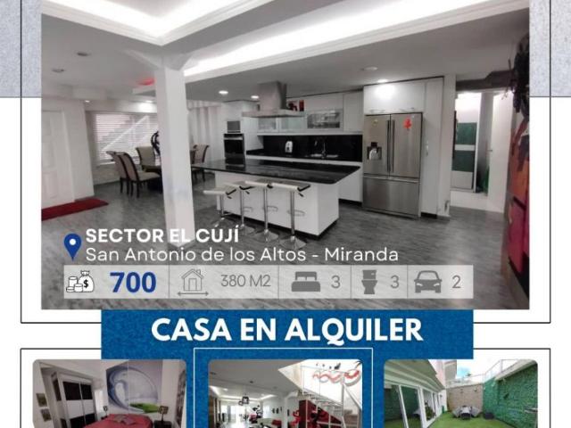 Casa en alquiler en San Antonio De Los Altos, Miranda