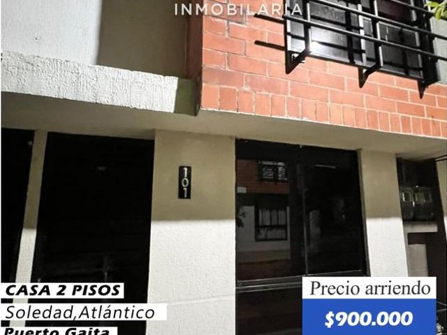 Casa en arriendo en Ciudad del Puerto, Soledad