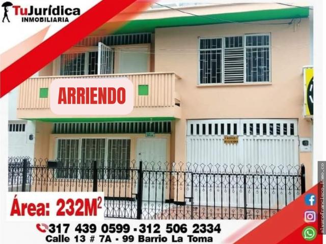 Casa en arriendo en Neiva, Huíla