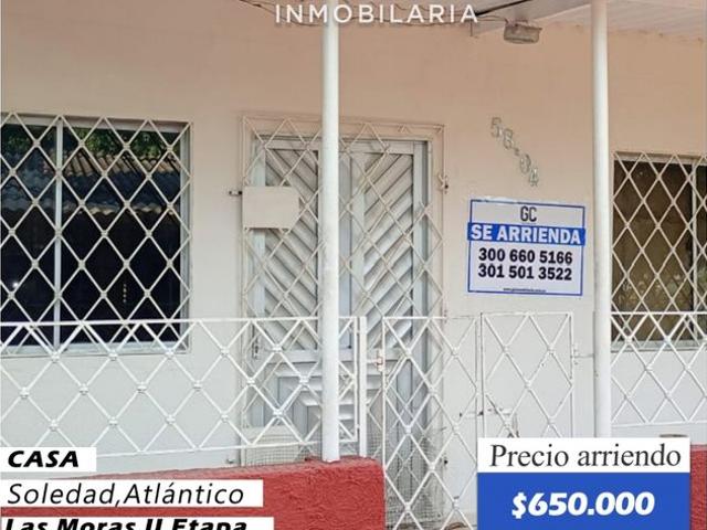 Casa en arriendo en Las Moras, Soledad