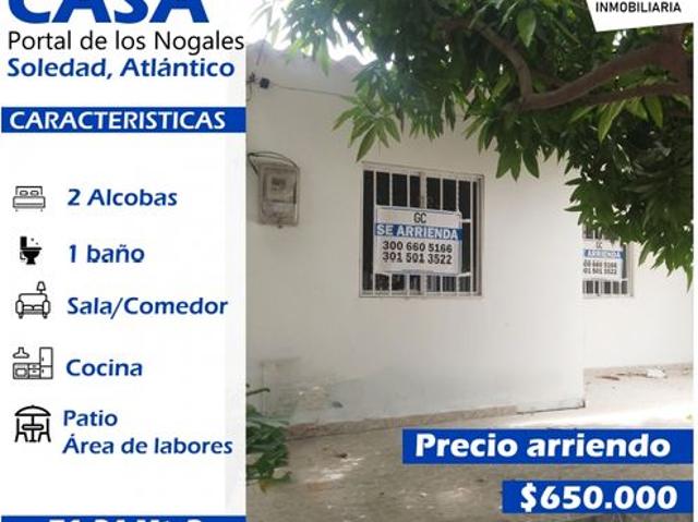 Casa en arriendo en Villa Angelita, Soledad