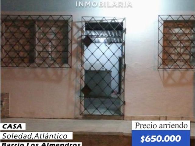 Casa en arriendo en Los Almendros II, Soledad