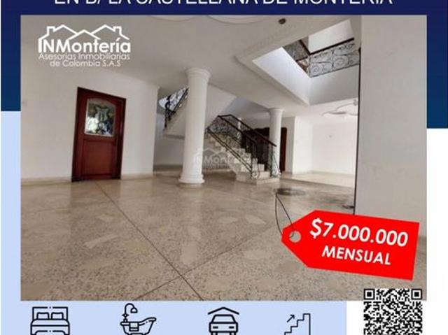 Casa en arriendo en La Castellana, Centro