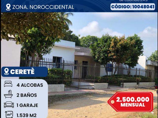 Casa en arriendo en La Castellana, Centro