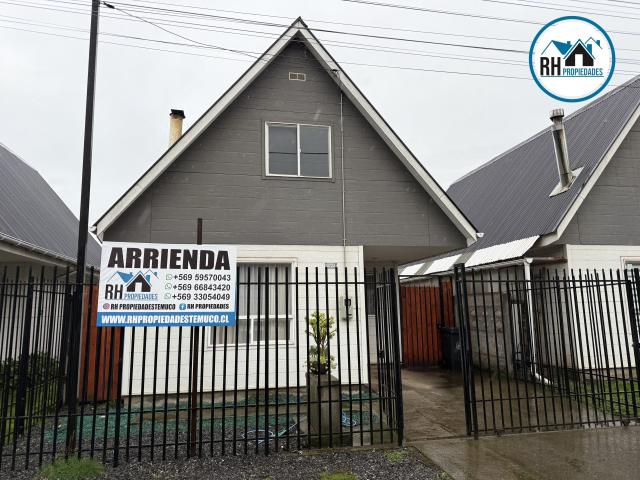 Casa en arriendo en Lautaro