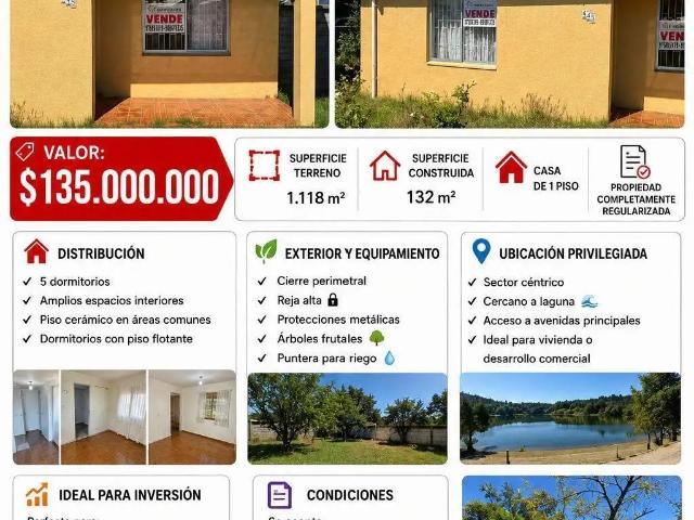 Casa en venta en Ñuble