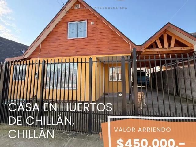 Casa en arriendo en Villa Huertos de Chillán, Chillán