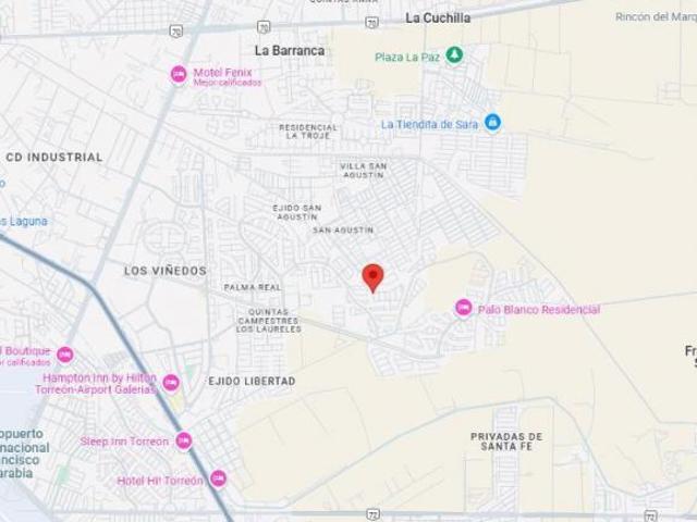 CASA EN CONDOMINIO A LA VENTA EN CTO. LOBO VILLAS DE LAS PALMAS TORREÓN COAHUILA