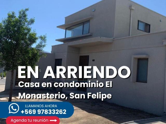 Casa en arriendo en San Felipe, Valparaíso