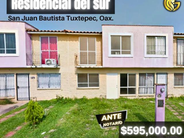 Casa en venta en San Juan Bautista Tuxtepec, Oaxaca