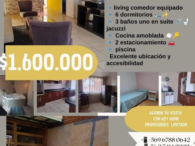 Casa en arriendo en Parinacota, Atacama