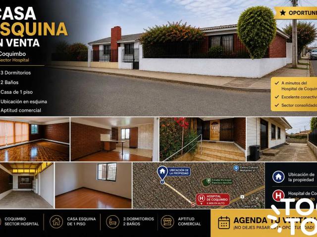 Casa en venta en Coquimbo