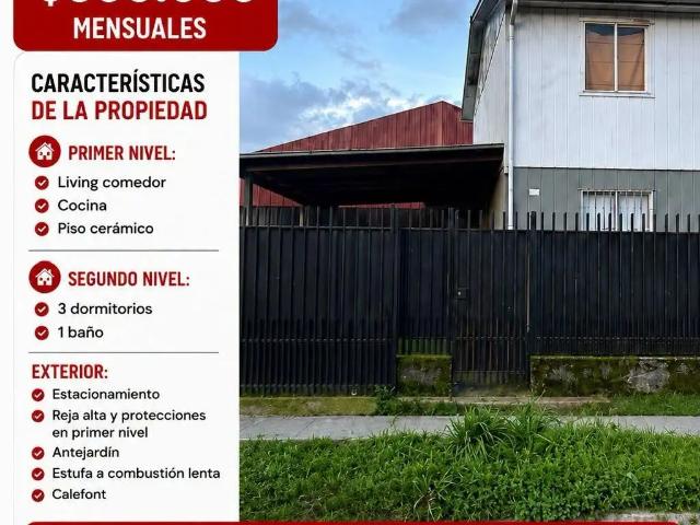 Casa en arriendo en Coronel, Biobío