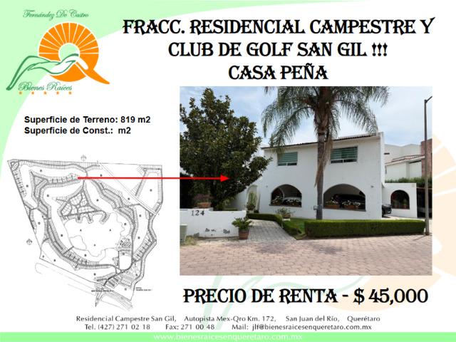 Casa en renta en San Juan Del Río, Querétaro
