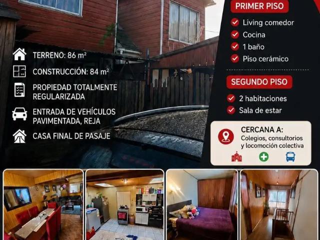 Casa en venta en Lota, Biobío