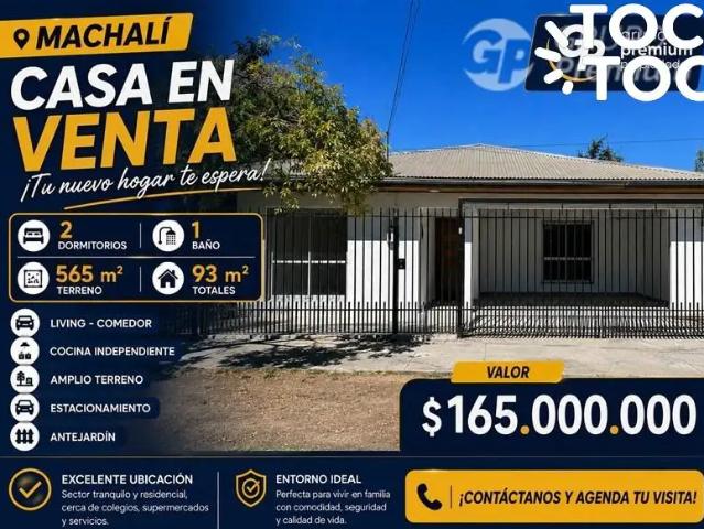 Casa en venta en Machalí, Libertador General Bernardo O'higgins
