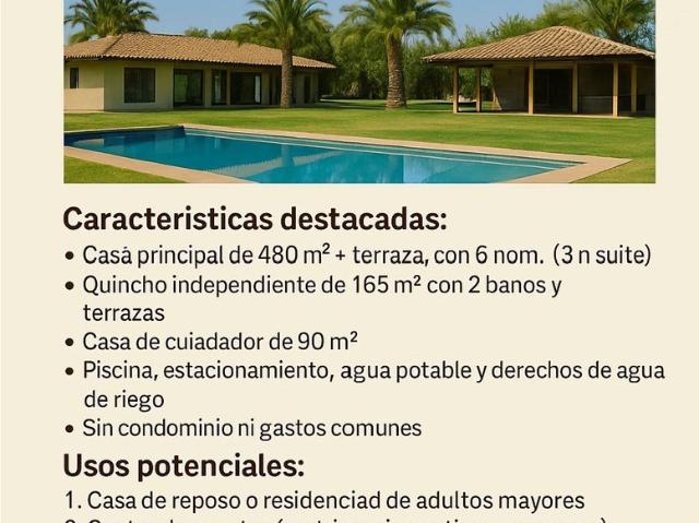 Casa en venta en María Pinto, Metropolitana