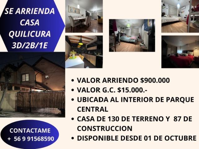 Casa en Quilicura