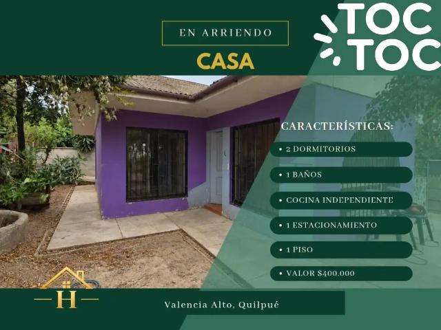 Casa en arriendo en Samuel Valencia, Quilpué