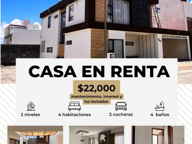 Casa en renta en San José Palma Gorda, Mineral de la Reforma