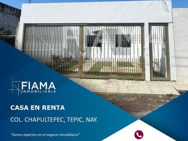 Casa en renta en Tepic, Nayarit