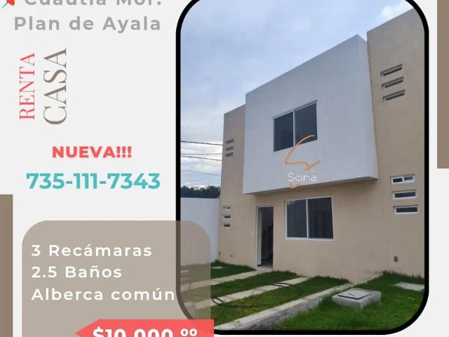 Casa en renta en Morelos