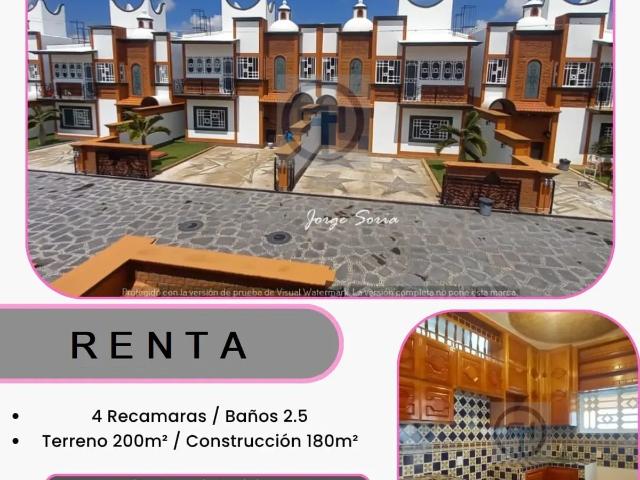 Casa en renta en Morelos